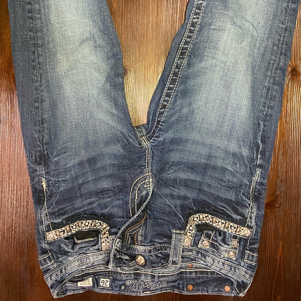 Miss Me Boyfriend Capri size 26